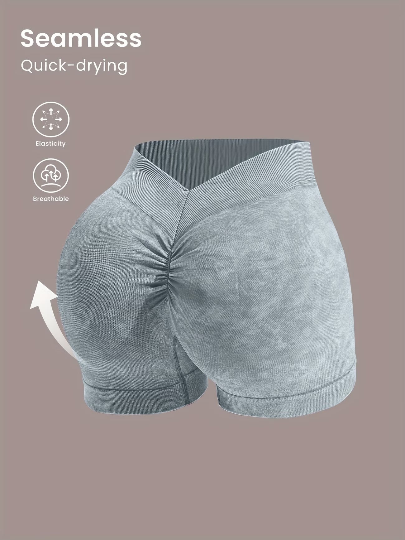 High-Stretch Butt-Lifting Shorts.