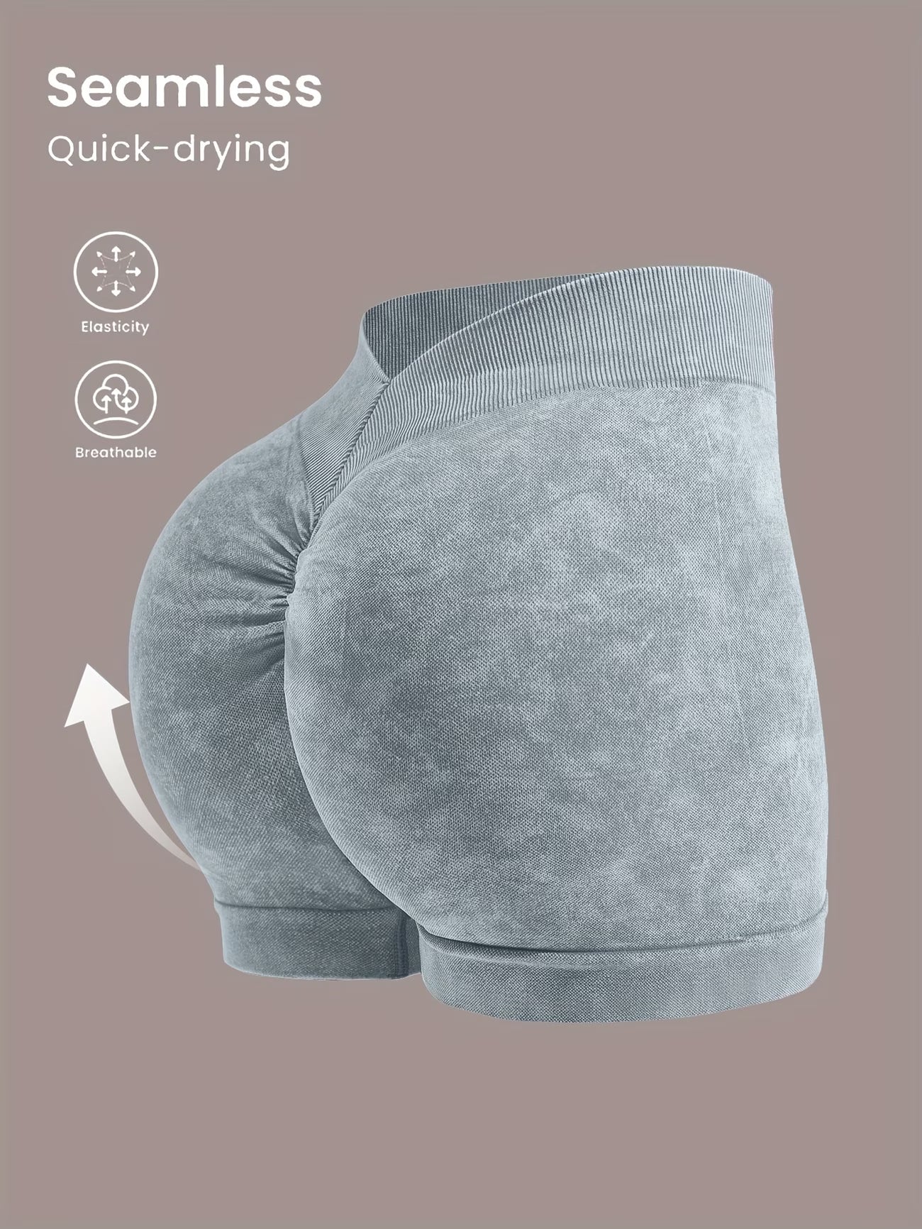 High-Stretch Butt-Lifting Shorts.