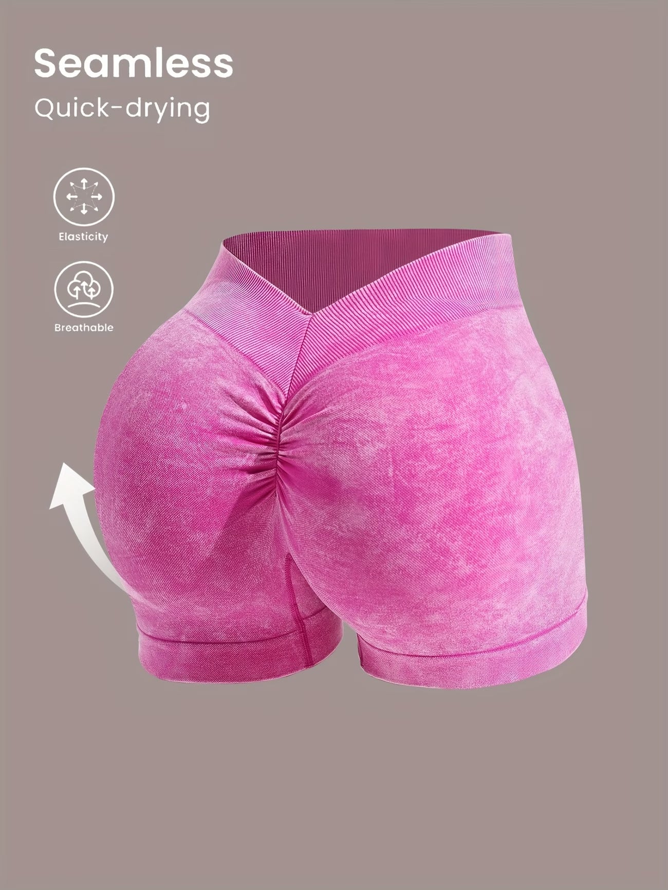 High-Stretch Butt-Lifting Shorts.