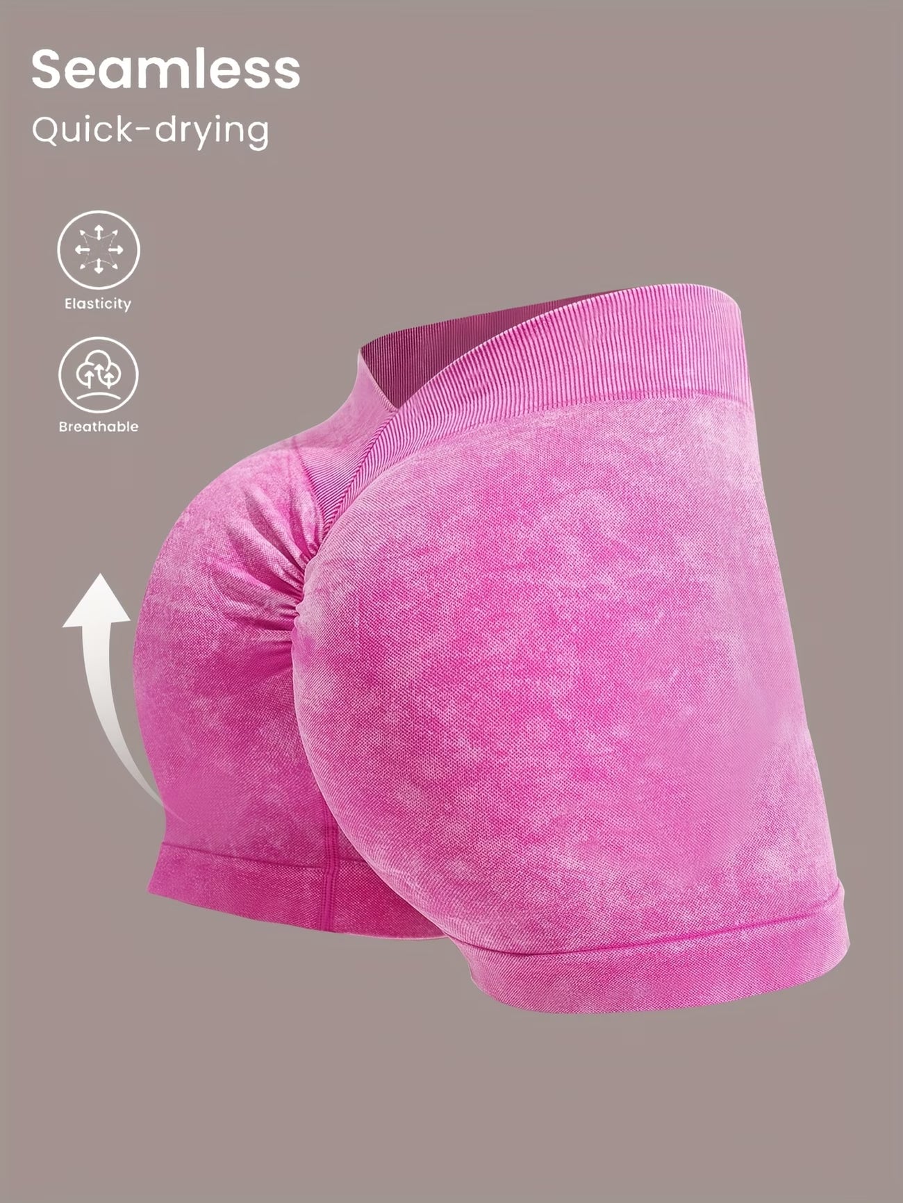 High-Stretch Butt-Lifting Shorts.