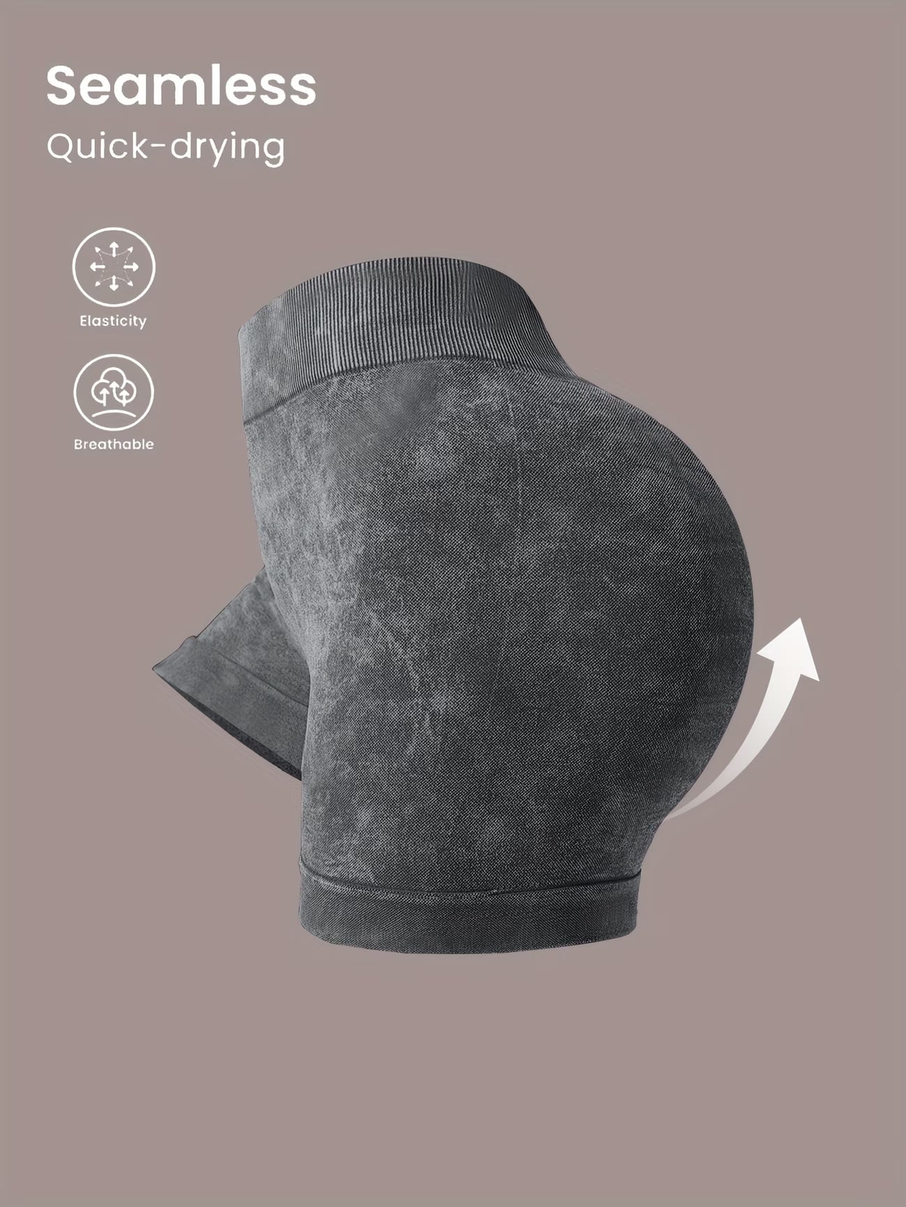 High-Stretch Butt-Lifting Shorts.