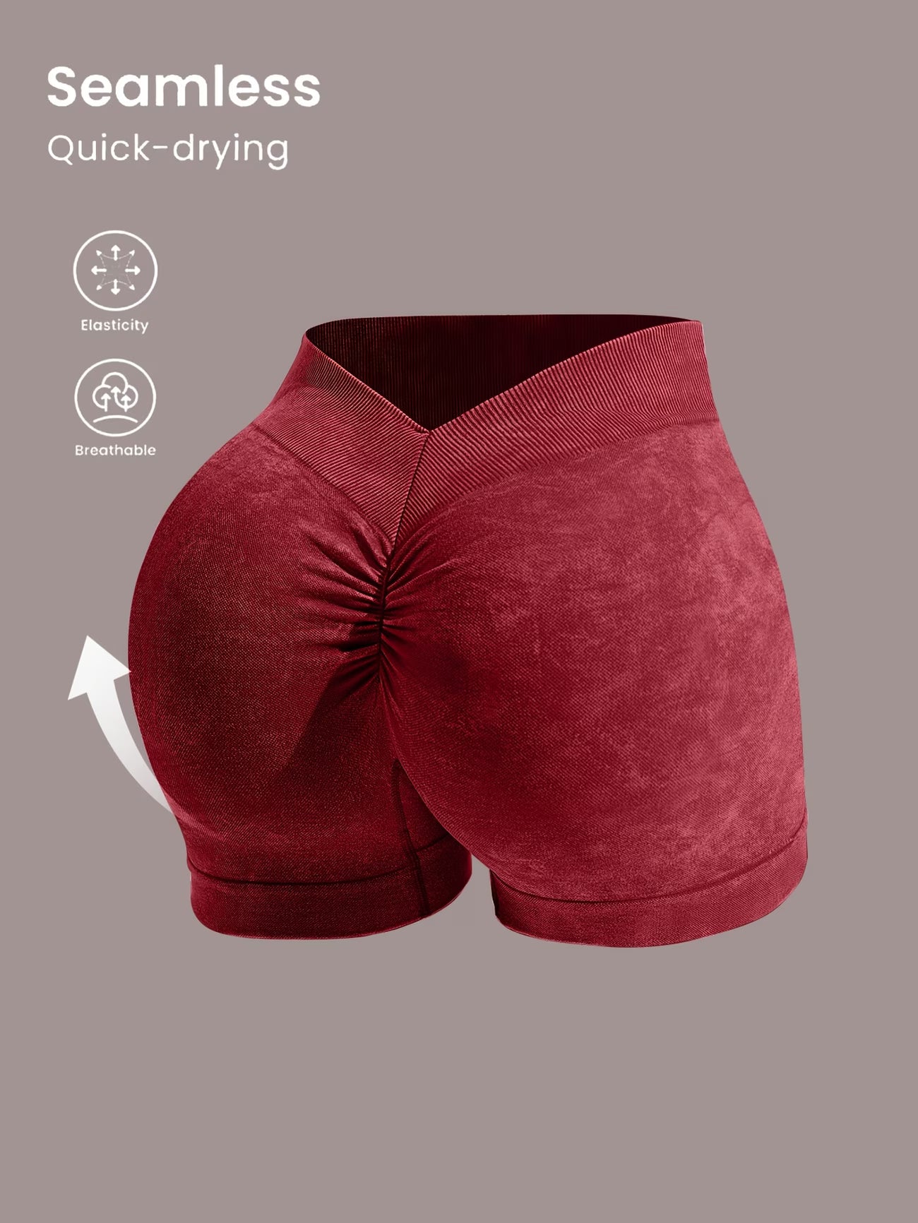 High-Stretch Butt-Lifting Shorts.