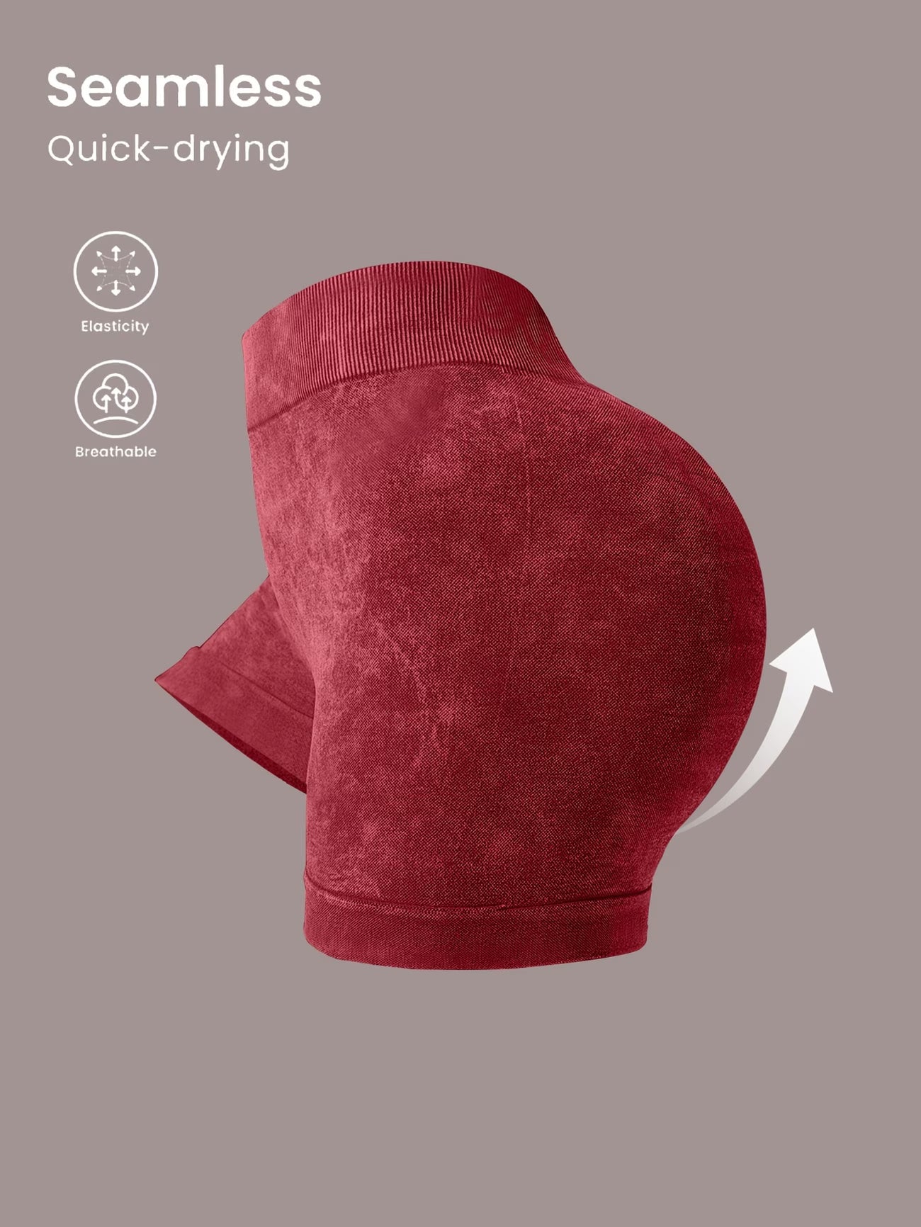 High-Stretch Butt-Lifting Shorts.