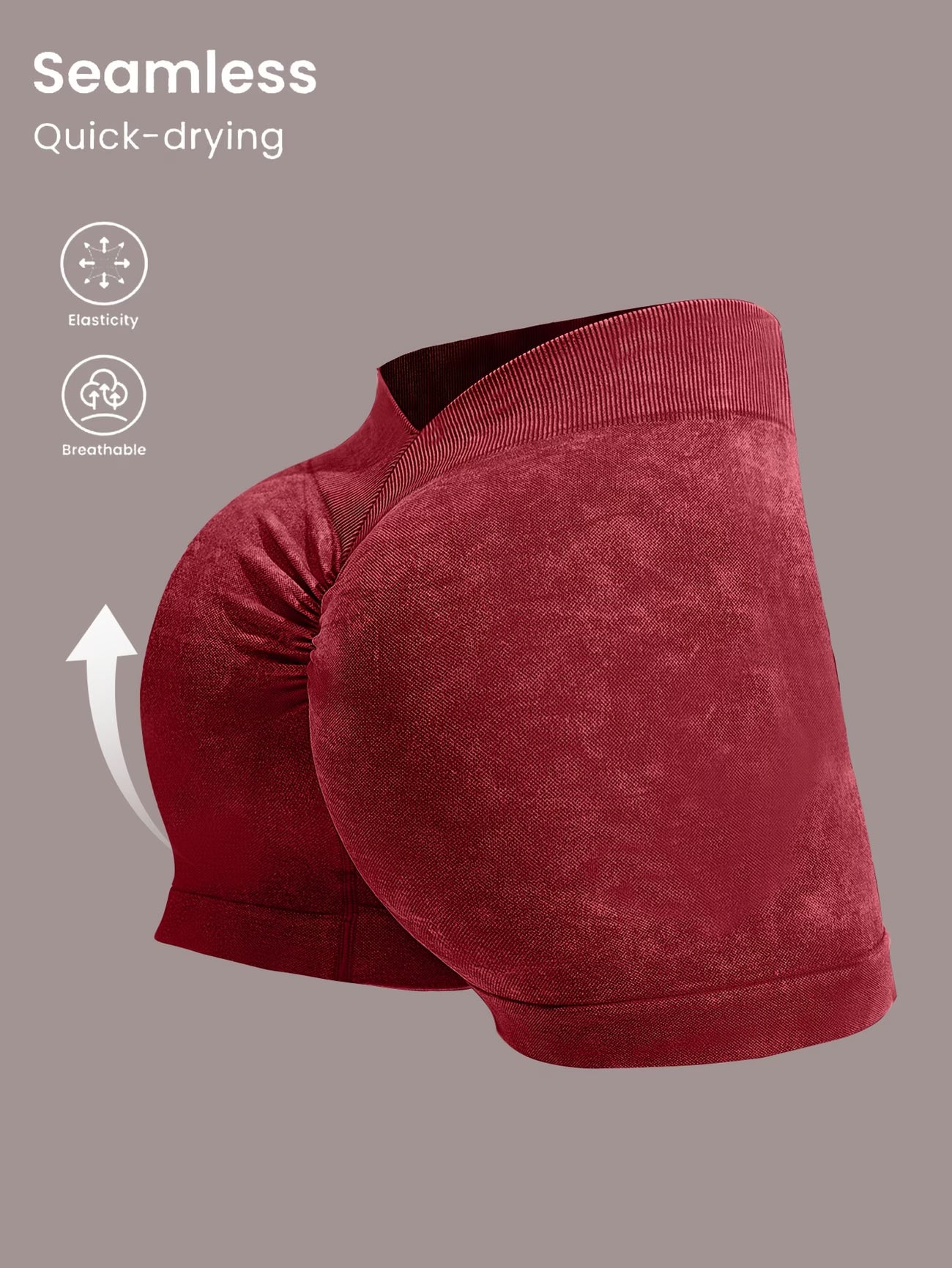 High-Stretch Butt-Lifting Shorts.