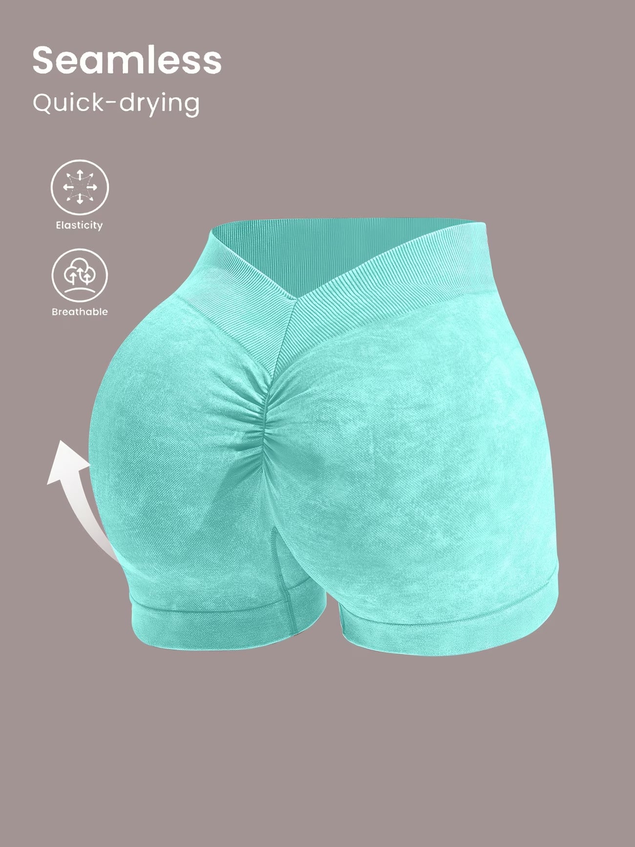High-Stretch Butt-Lifting Shorts.