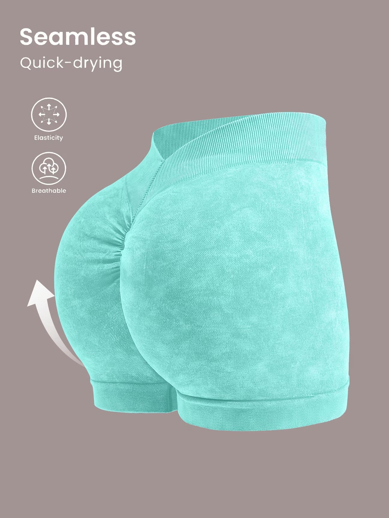 High-Stretch Butt-Lifting Shorts.