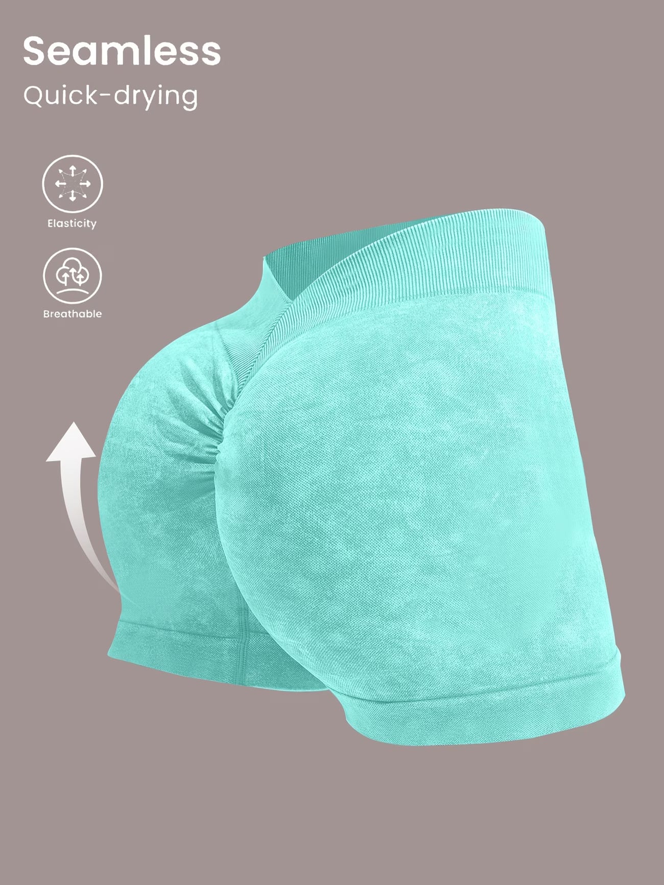 High-Stretch Butt-Lifting Shorts.