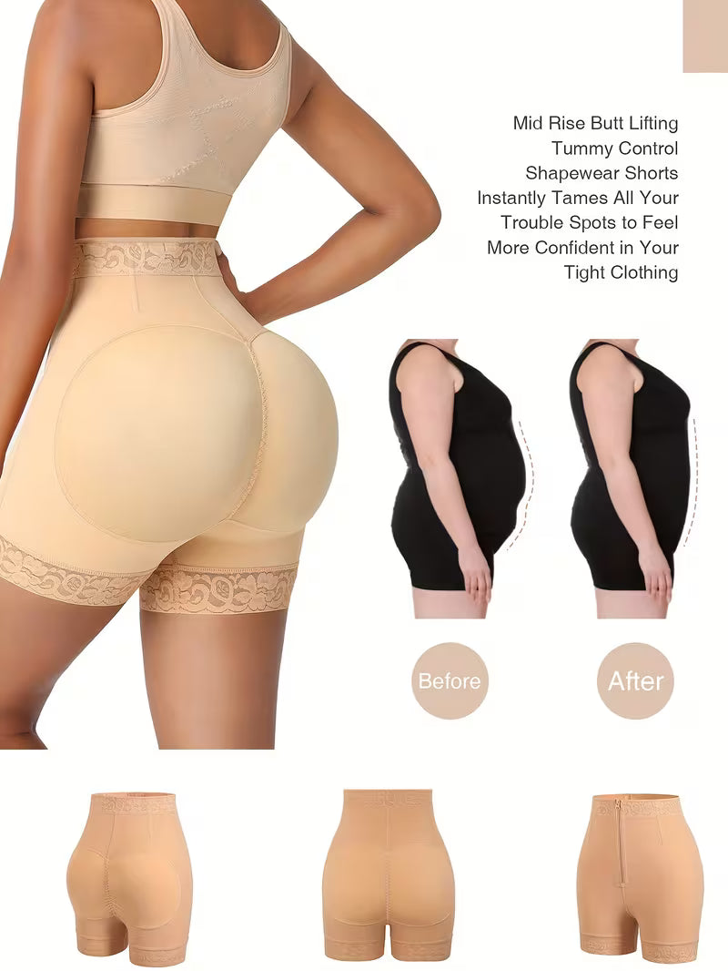High-Waist Butt-Lifter Shorts For Women’s.
