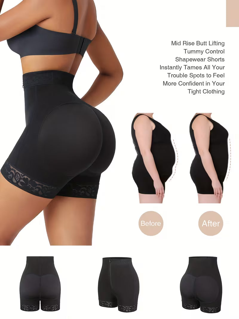 High-Waist Butt-Lifter Shorts For Women’s.