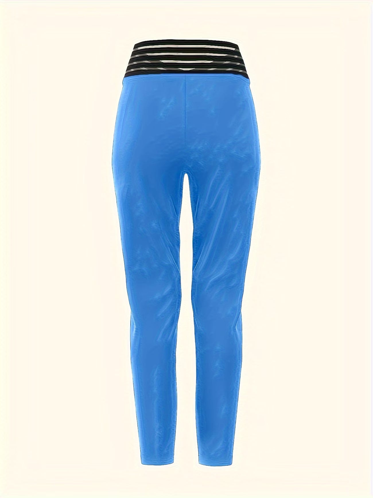 High-Waisted Straight-Ankle Trousers.