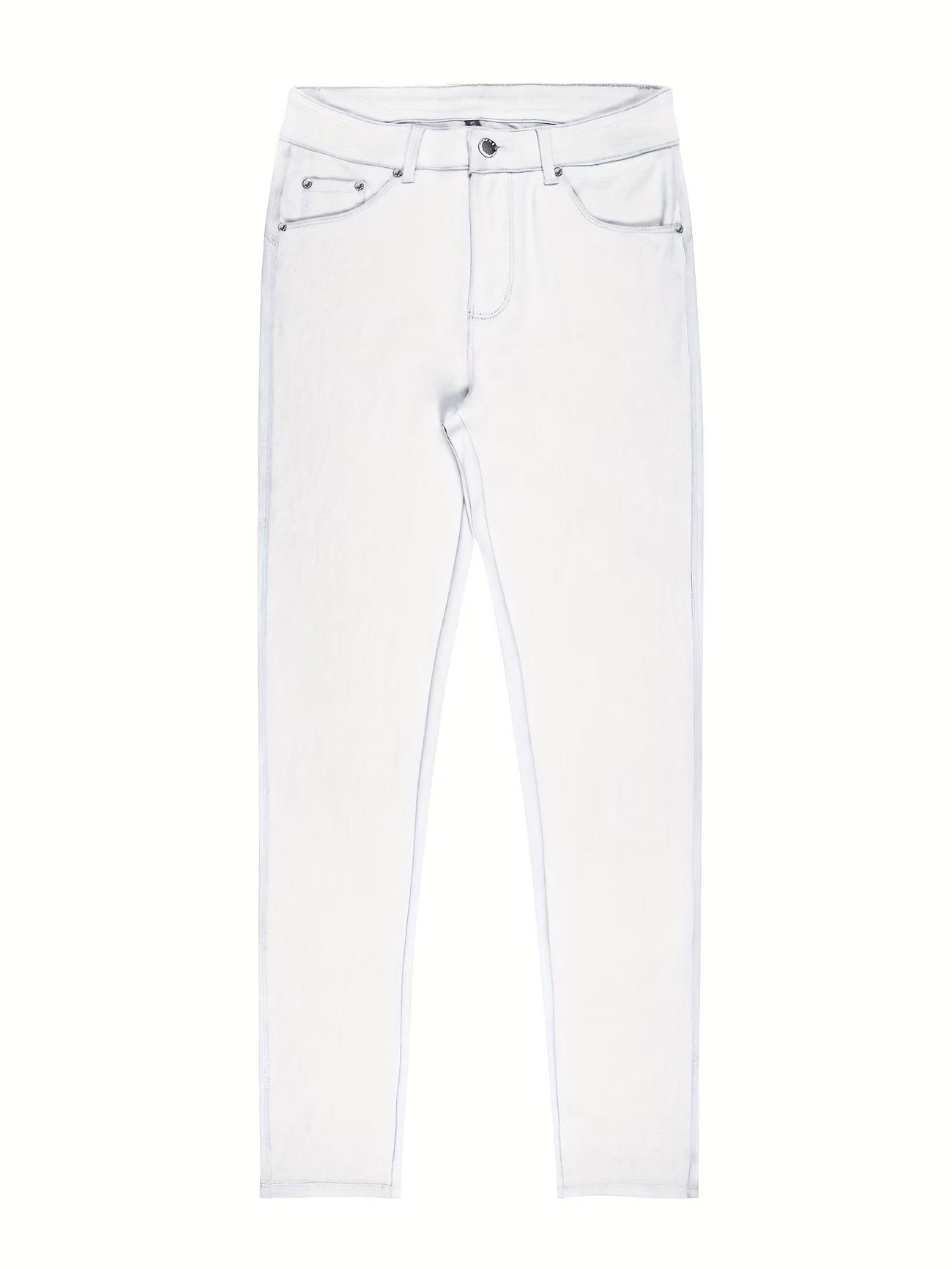 High-Waisted Street Style Skinny Pant.