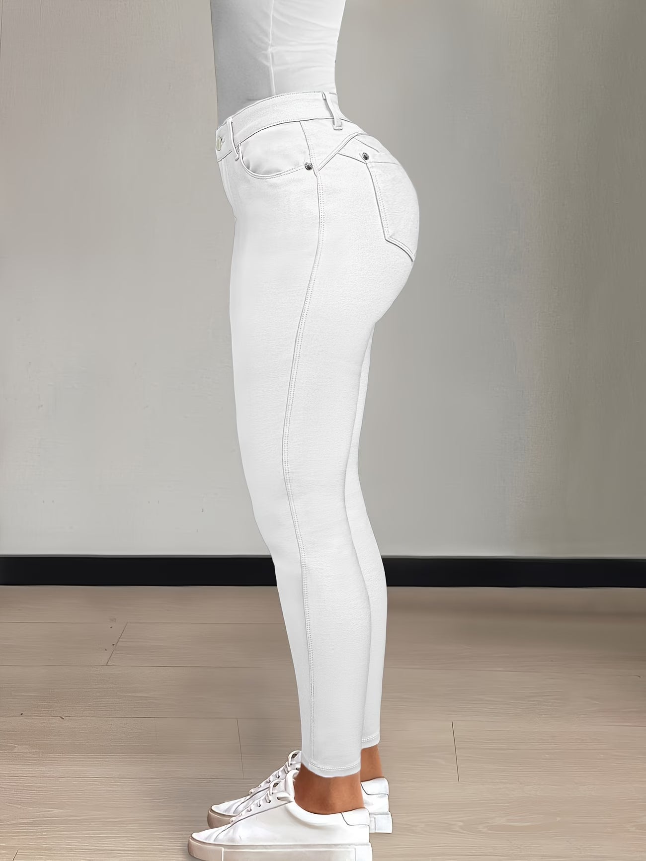 High-Waisted Street Style Skinny Pant.
