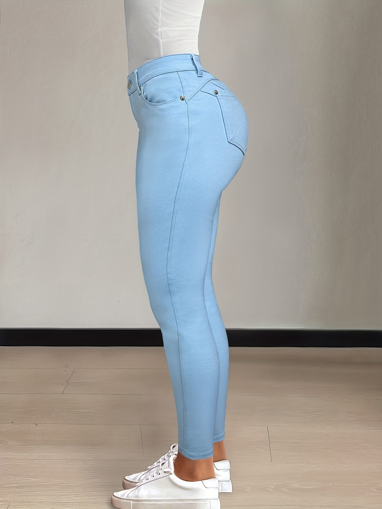 High-Waisted Street Style Skinny Pant.