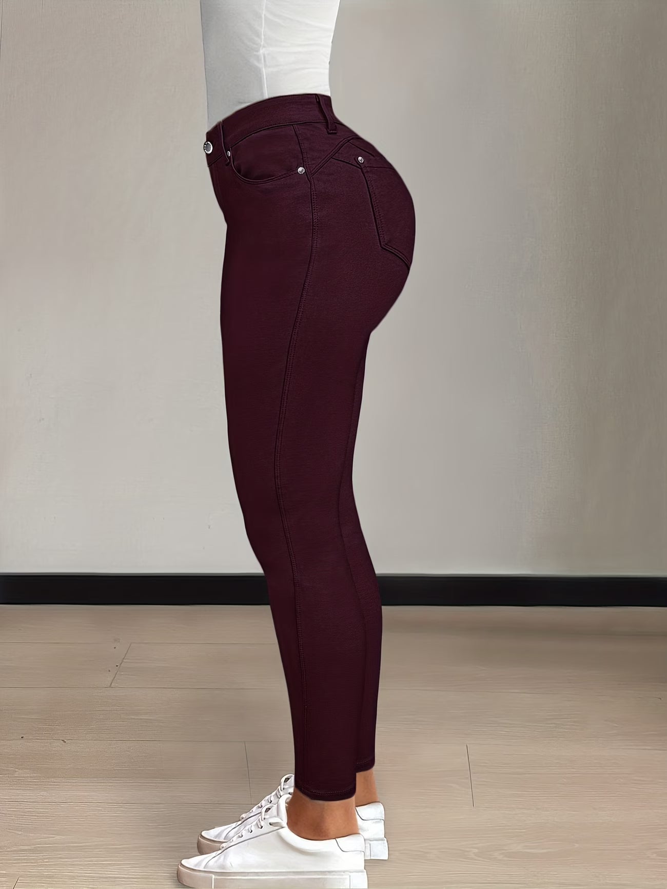High-Waisted Street Style Skinny Pant.