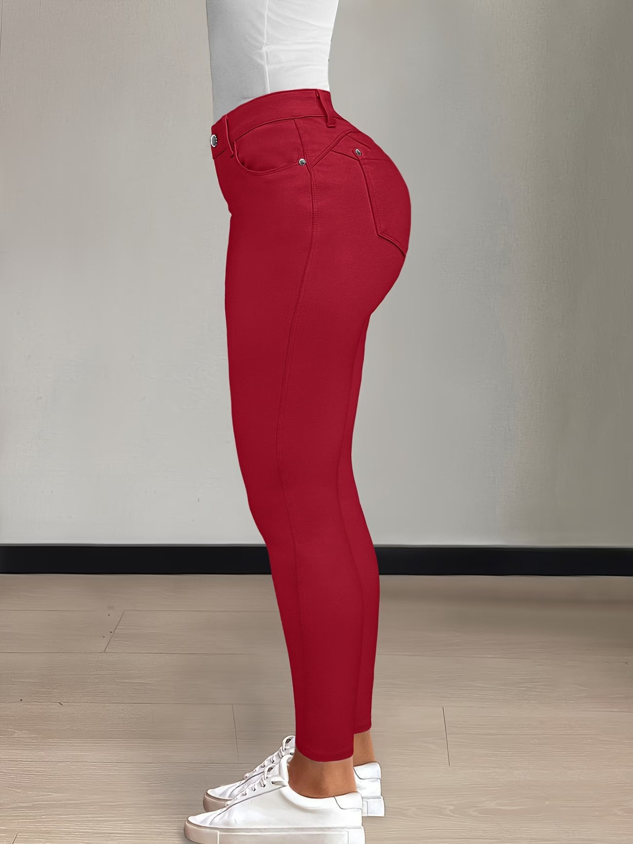 High-Waisted Street Style Skinny Pant.