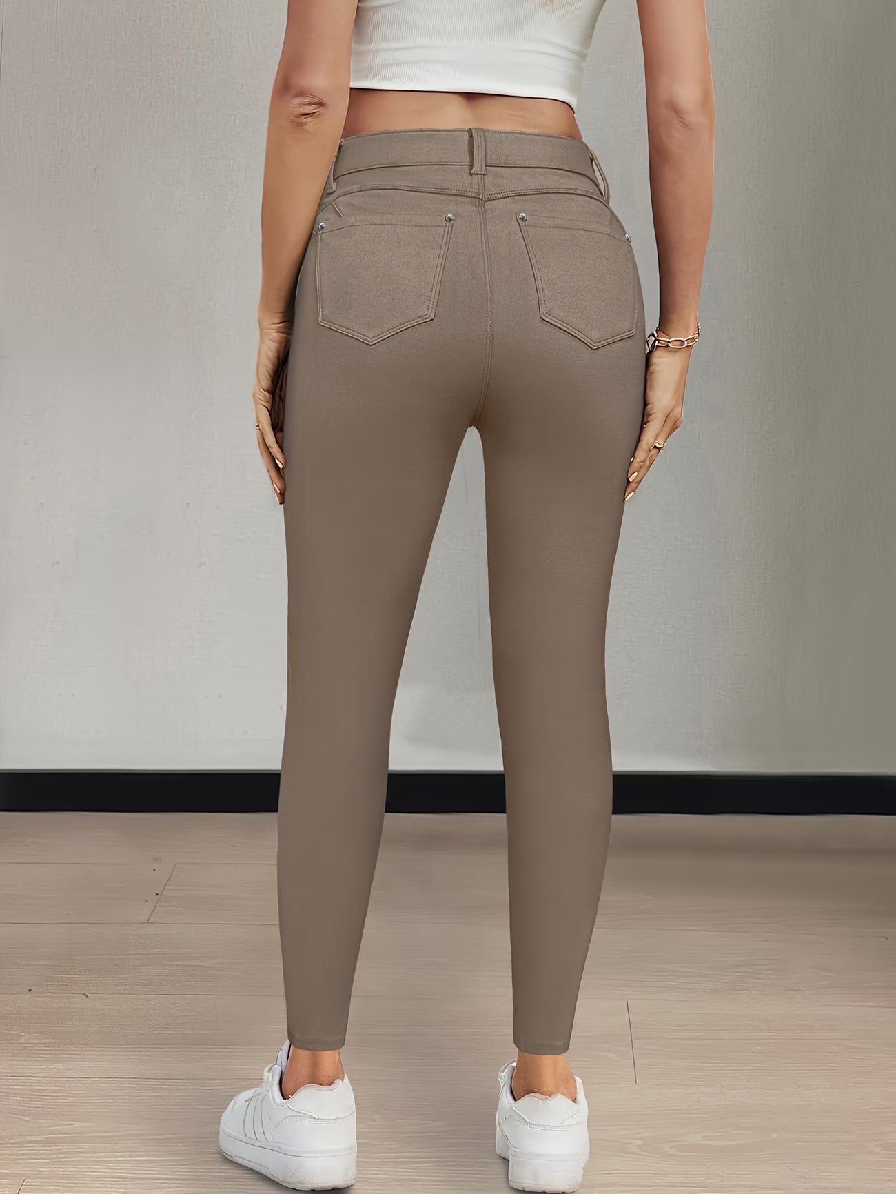 High-Waisted Street Style Skinny Pant.