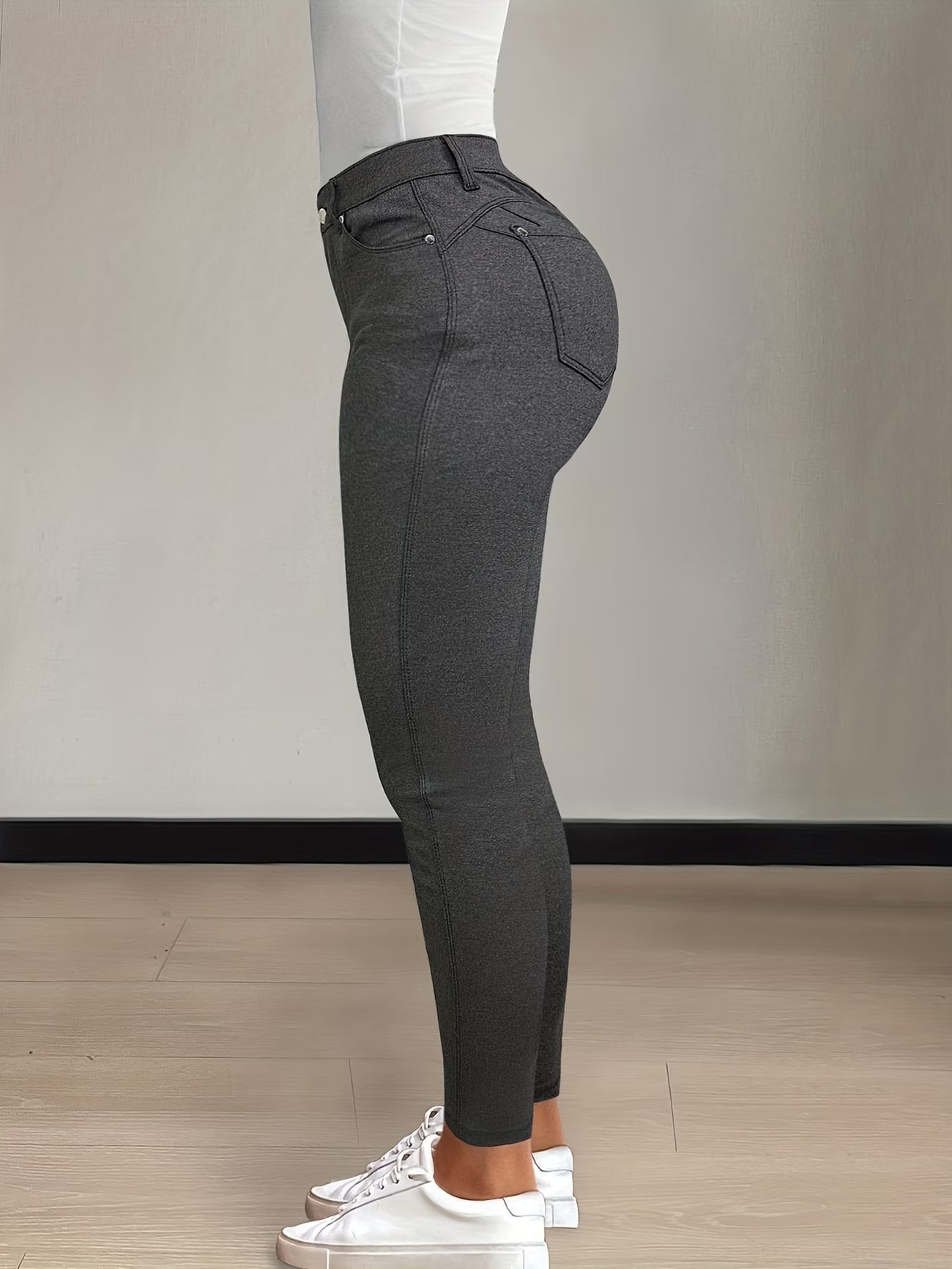 High-Waisted Street Style Skinny Pant.