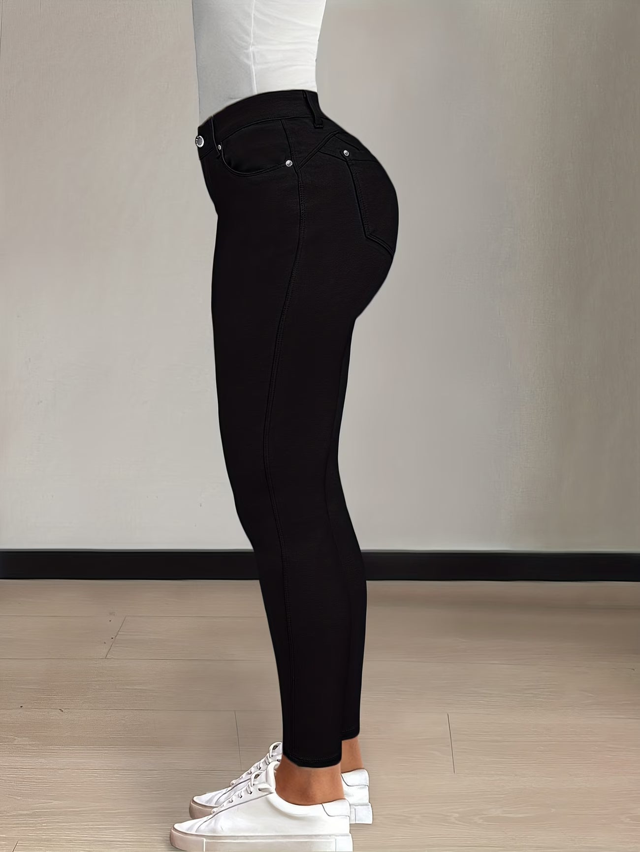 High-Waisted Street Style Skinny Pant.
