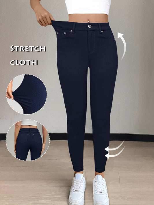 High-Waisted Street Style Skinny Pant.