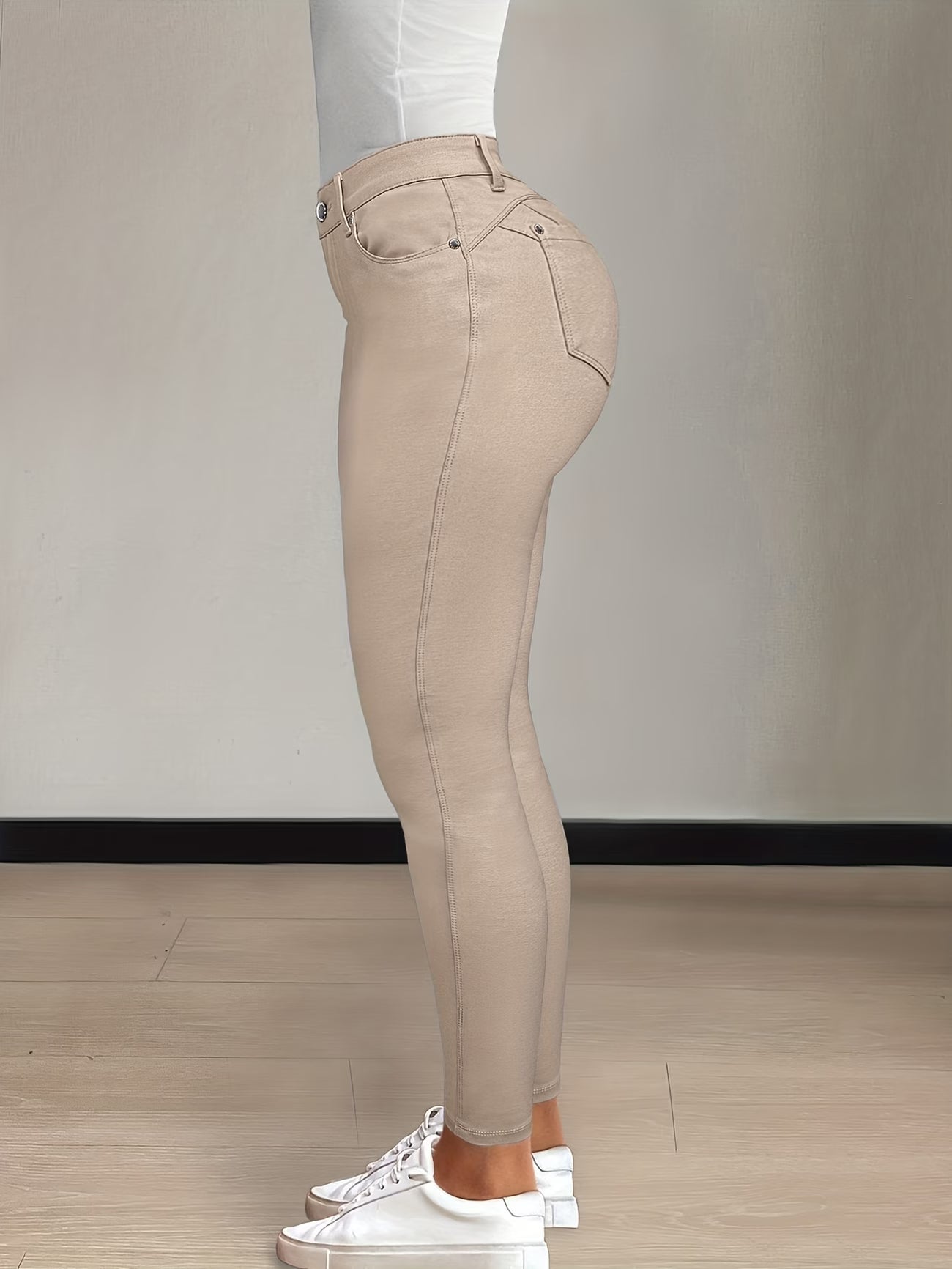 High-Waisted Street Style Skinny Pant.