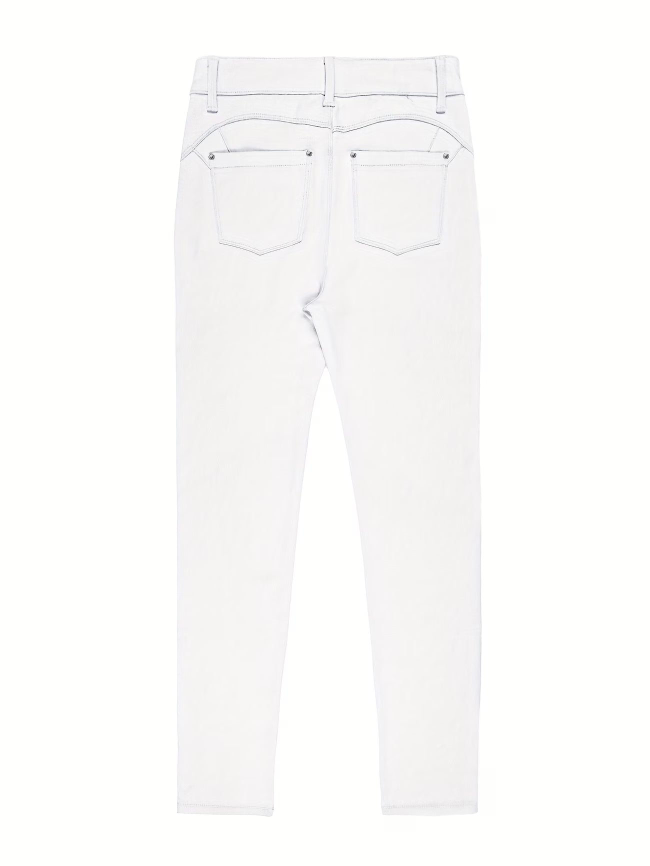High-Waisted Street Style Skinny Pant.