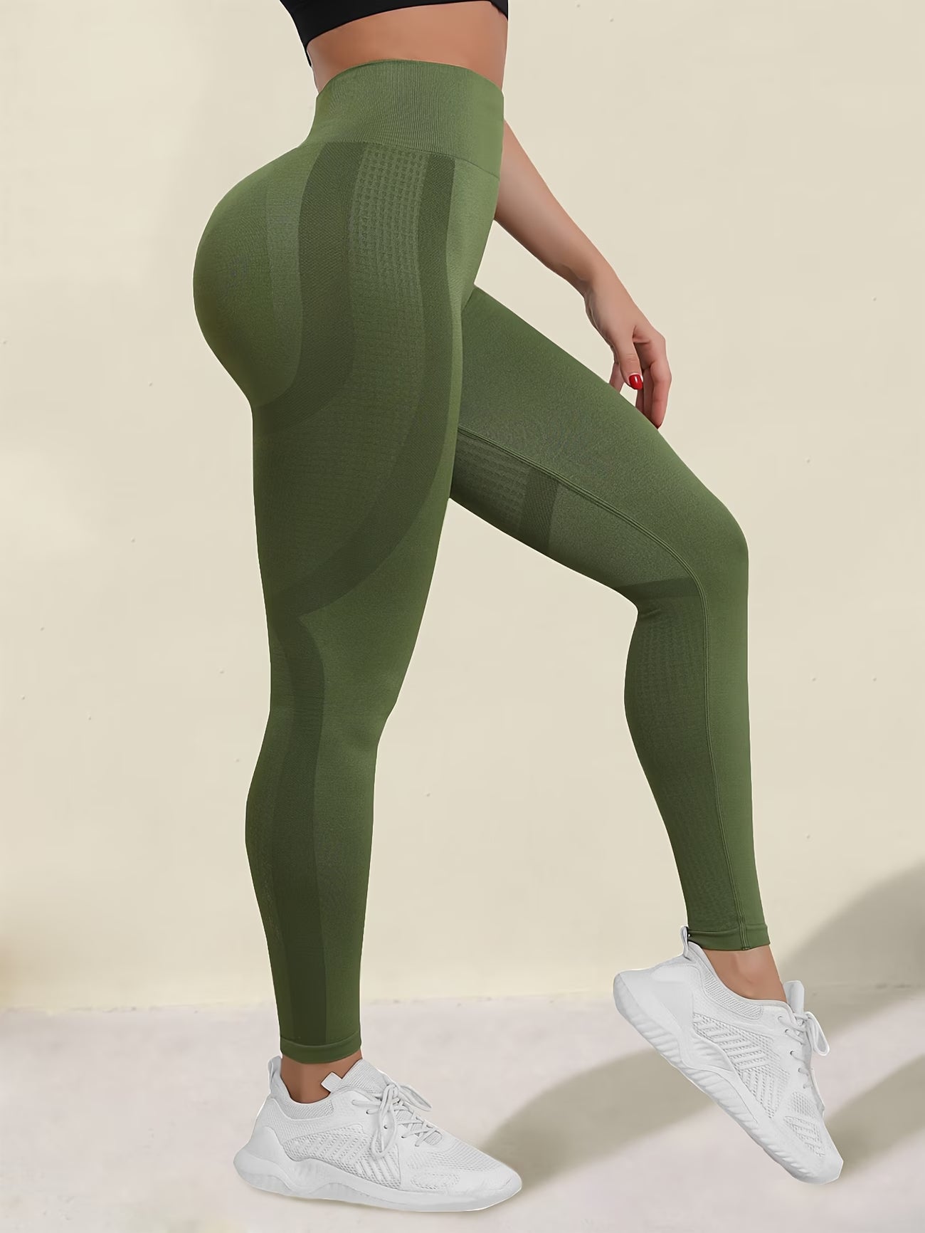 High-Waisted Seamless Yoga Pant.