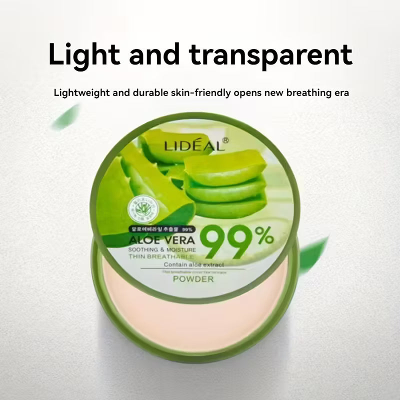 Hydrating Oil-Control Aloe-Silk Foundation Compact Powder.