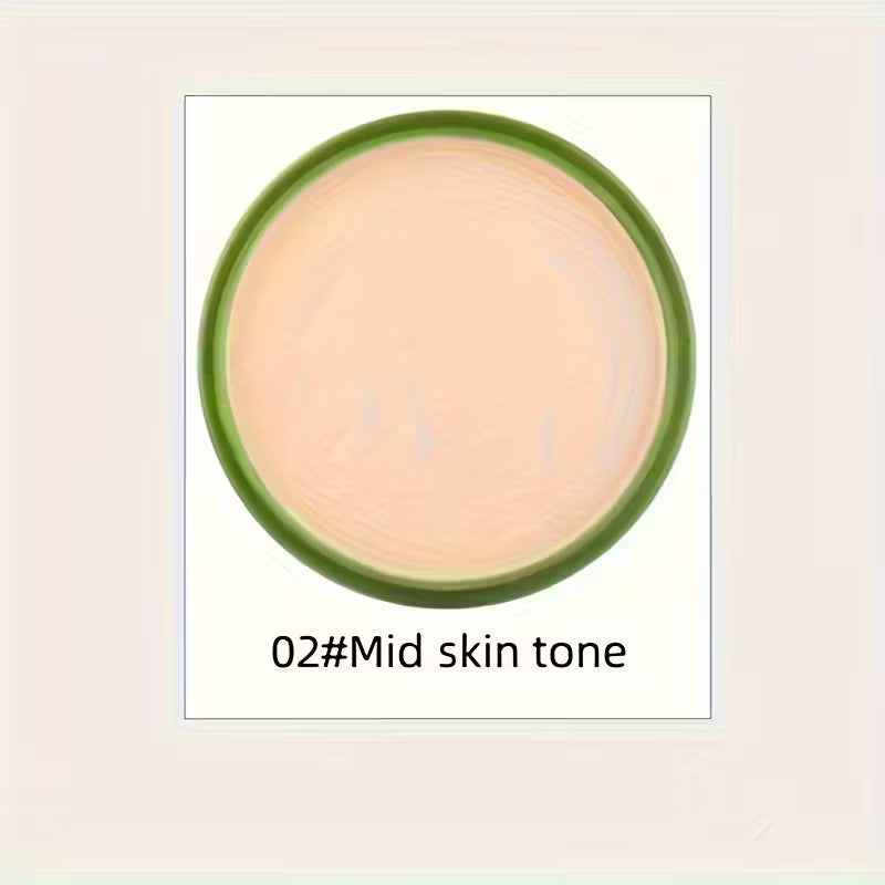 Hydrating Oil-Control Aloe-Silk Foundation Compact Powder.