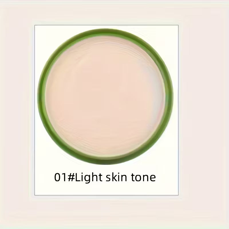 Hydrating Oil-Control Aloe-Silk Foundation Compact Powder.