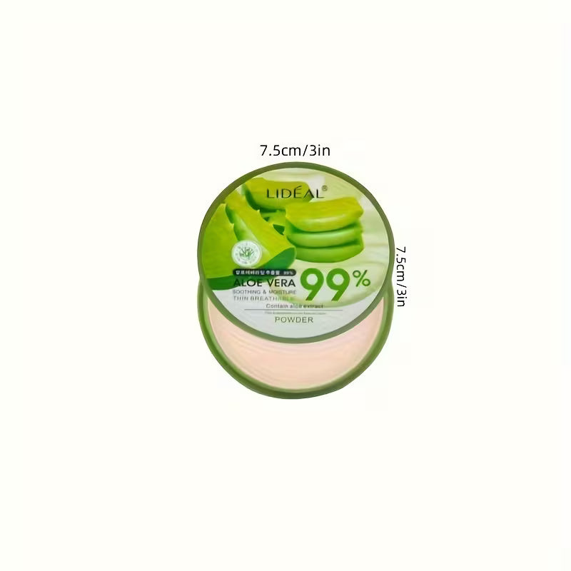 Hydrating Oil-Control Aloe-Silk Foundation Compact Powder.