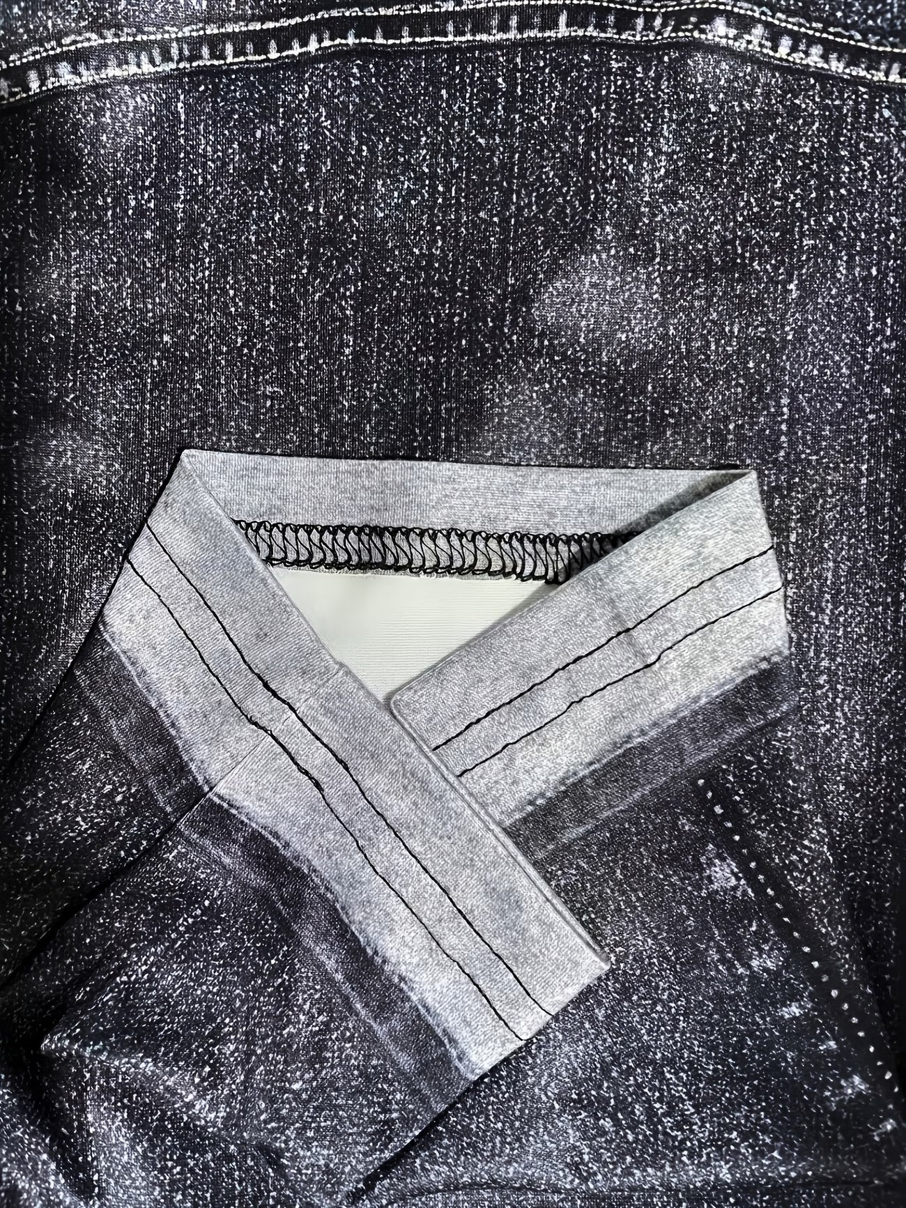 Imitation Denim Fashion Legging.