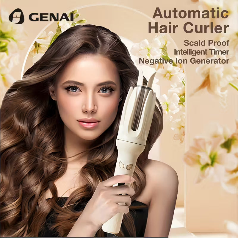 Intelligent Timer & Sensor Automatic Hair Curler.