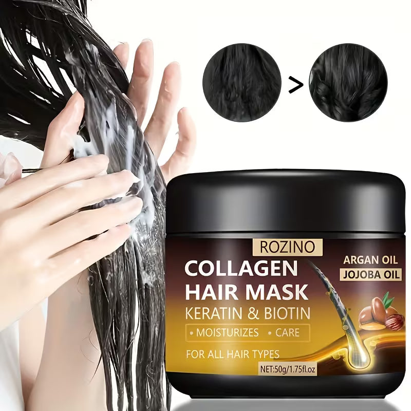 Jojoba Oil Hair Mask – Smoothing & Refreshing Treatment.