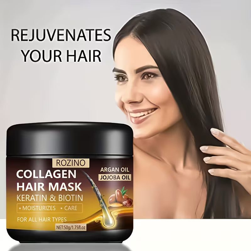 Jojoba Oil Hair Mask – Smoothing & Refreshing Treatment.