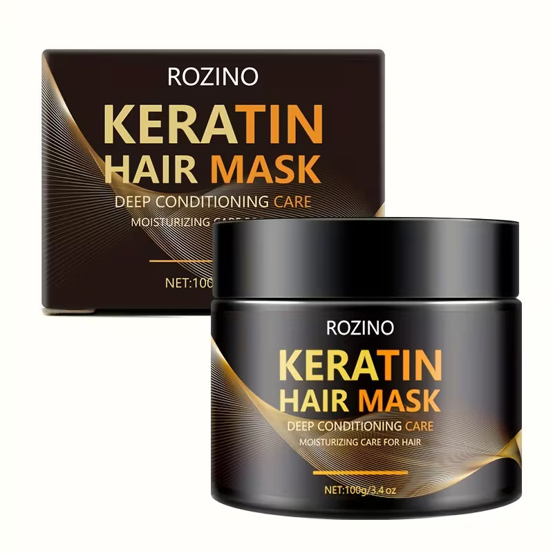 Keratin Hair Mask Contains Various Natural Plant Oils And Moisturizing Ingredients.
