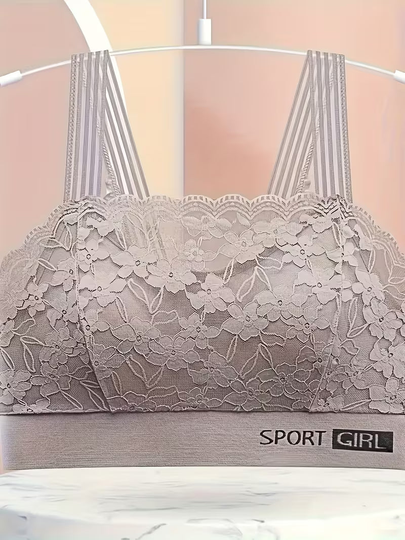 Lace Backless Sports Bras.