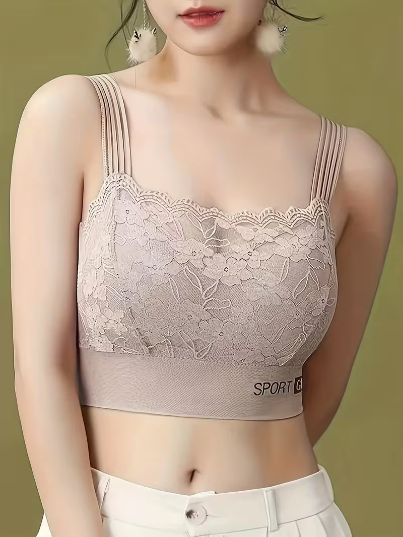 Lace Backless Sports Bras.