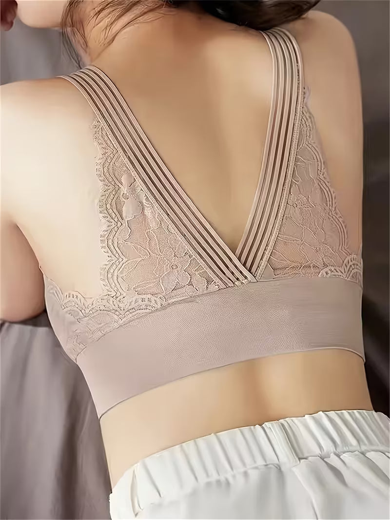 Lace Backless Sports Bras.