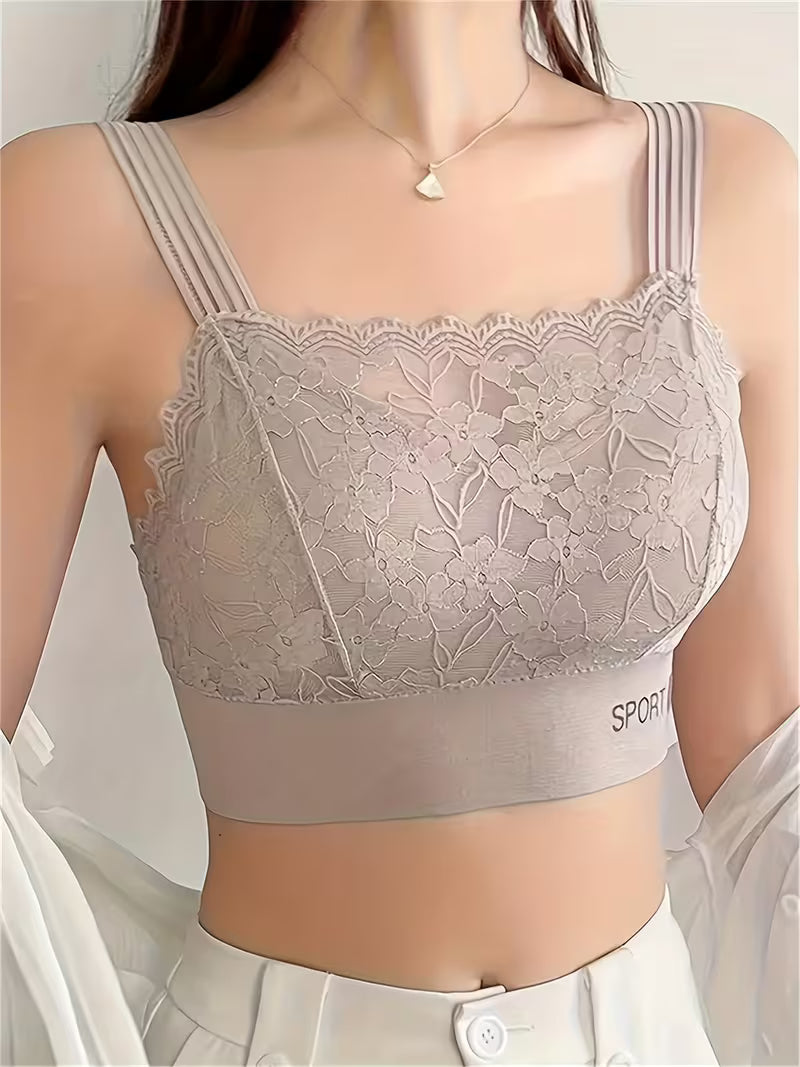 Lace Backless Sports Bras.