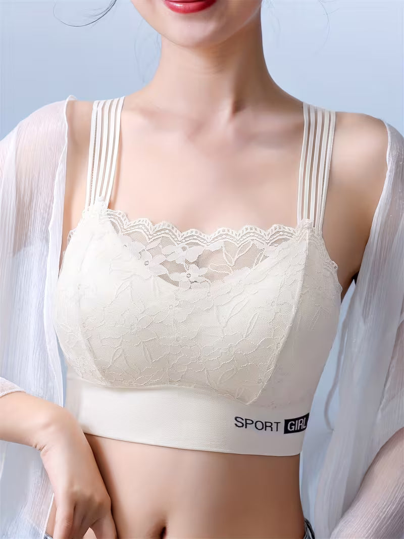 Lace Backless Sports Bras.