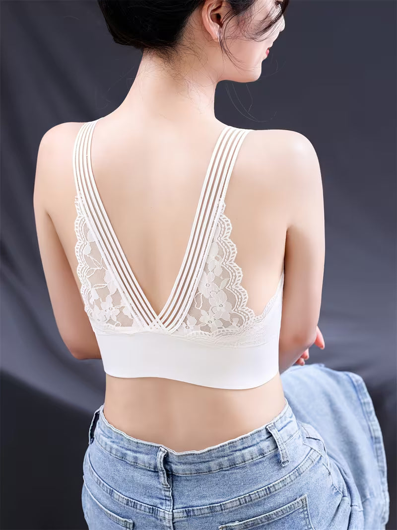 Lace Backless Sports Bras.