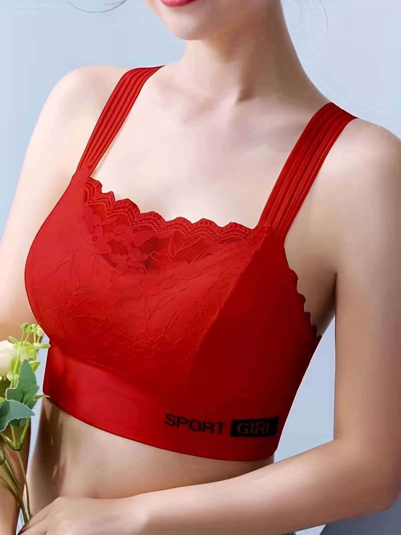 Lace Backless Sports Bras.