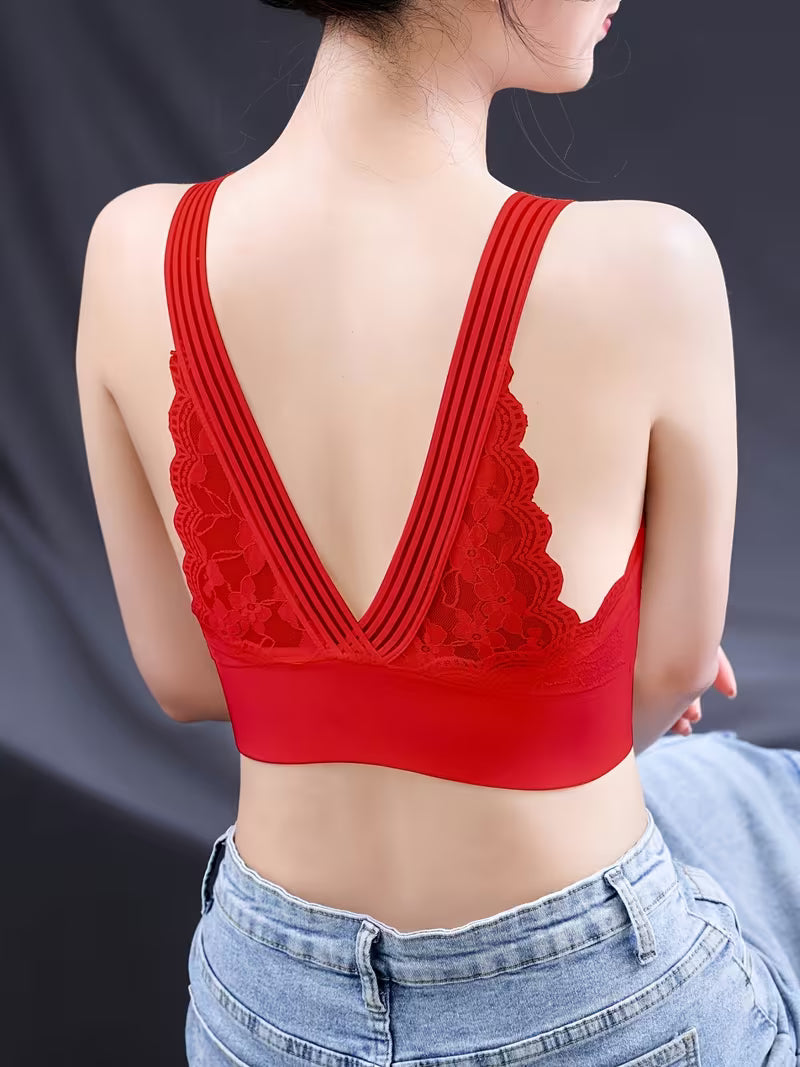 Lace Backless Sports Bras.