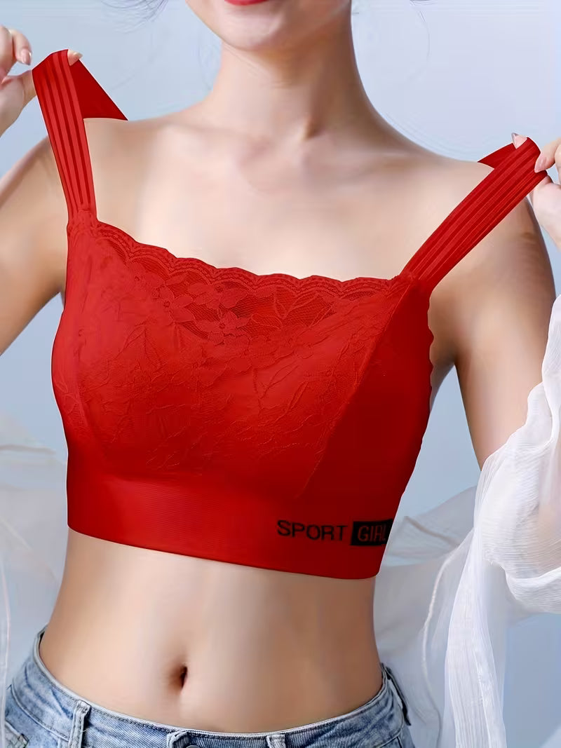 Lace Backless Sports Bras.