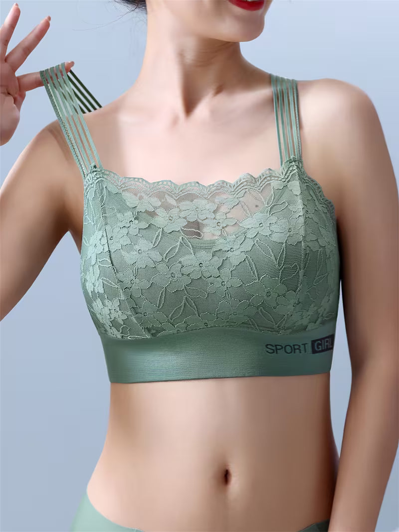 Lace Backless Sports Bras.