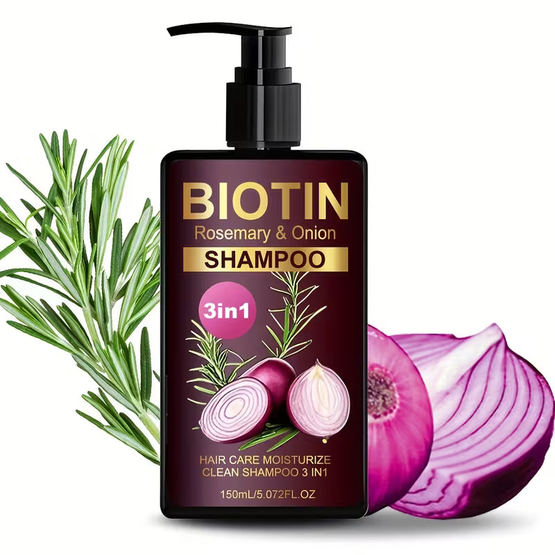 Lanemay 3-in-1 Biotin Nourishing Shampoo.