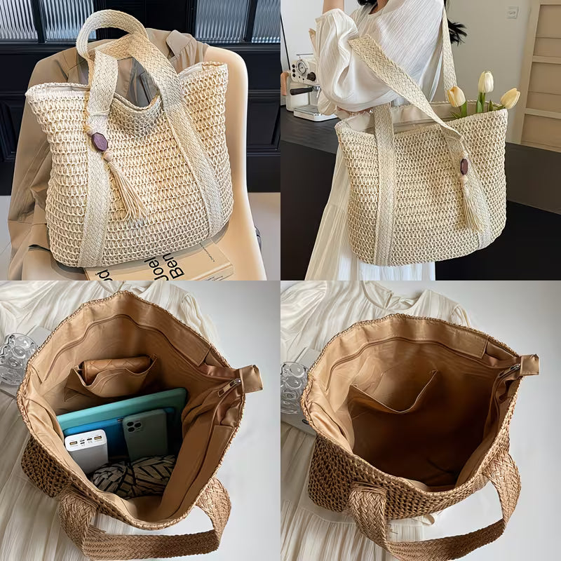 Large Capacity "Daily Outing" Tote for Shopping & School.