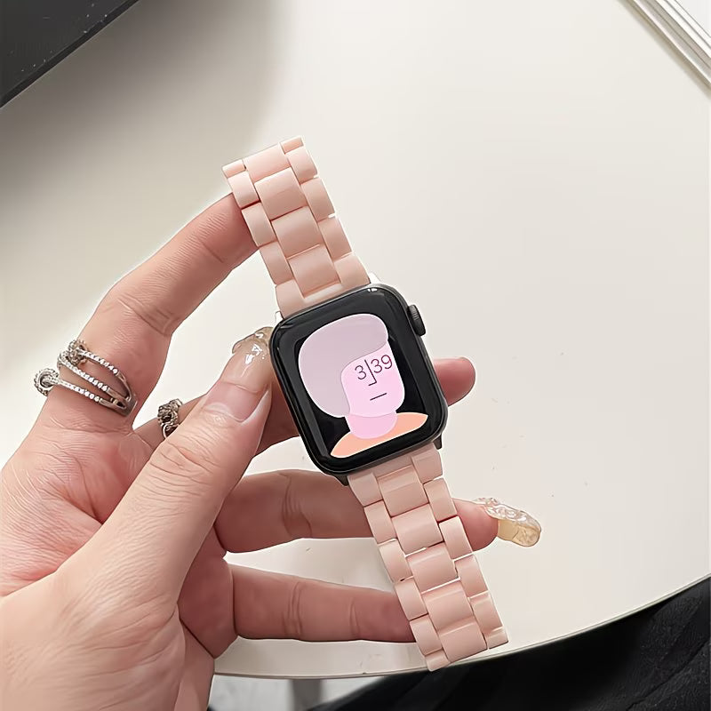 Lightweight Replacement Strap with Stainless Steel Clasp Watch.