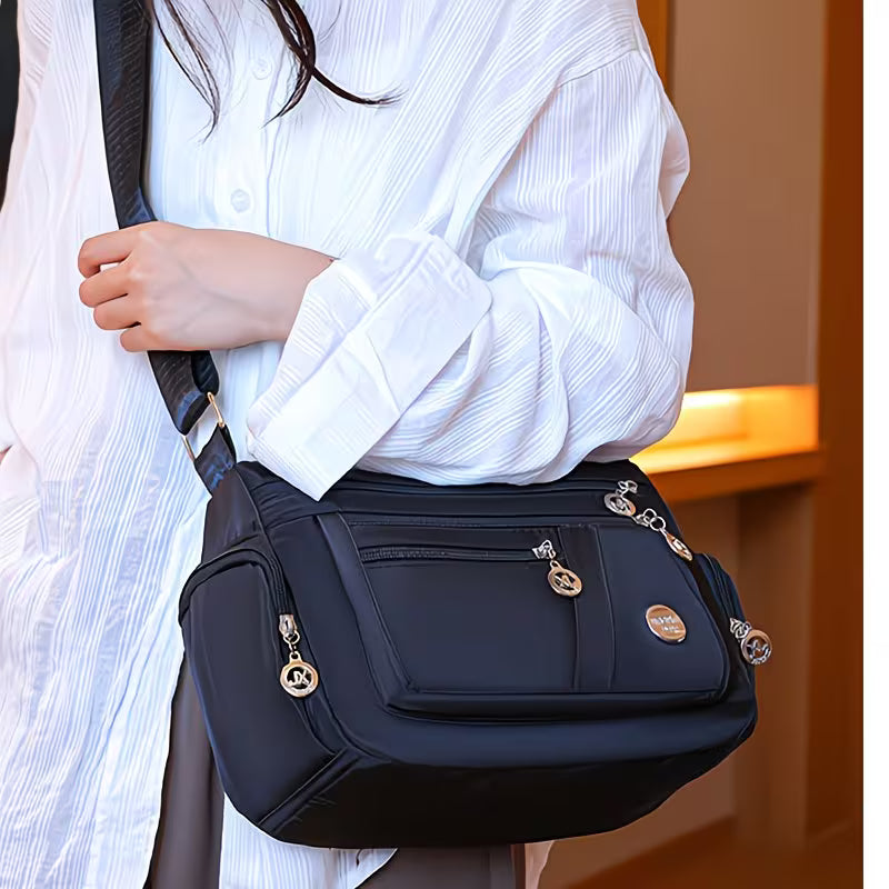 Lingzhikang Unisex Casual Crossbody Bag.
