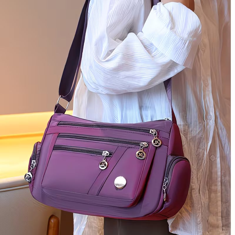 Lingzhikang Unisex Casual Crossbody Bag.